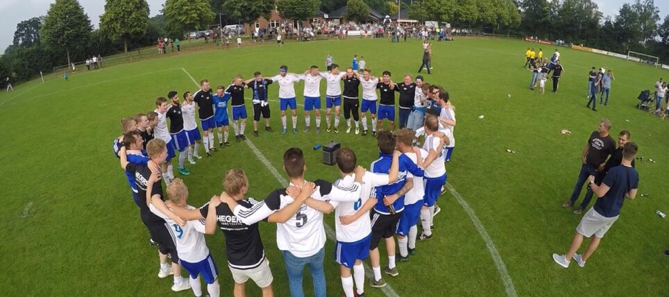 Gruppenbild von oben