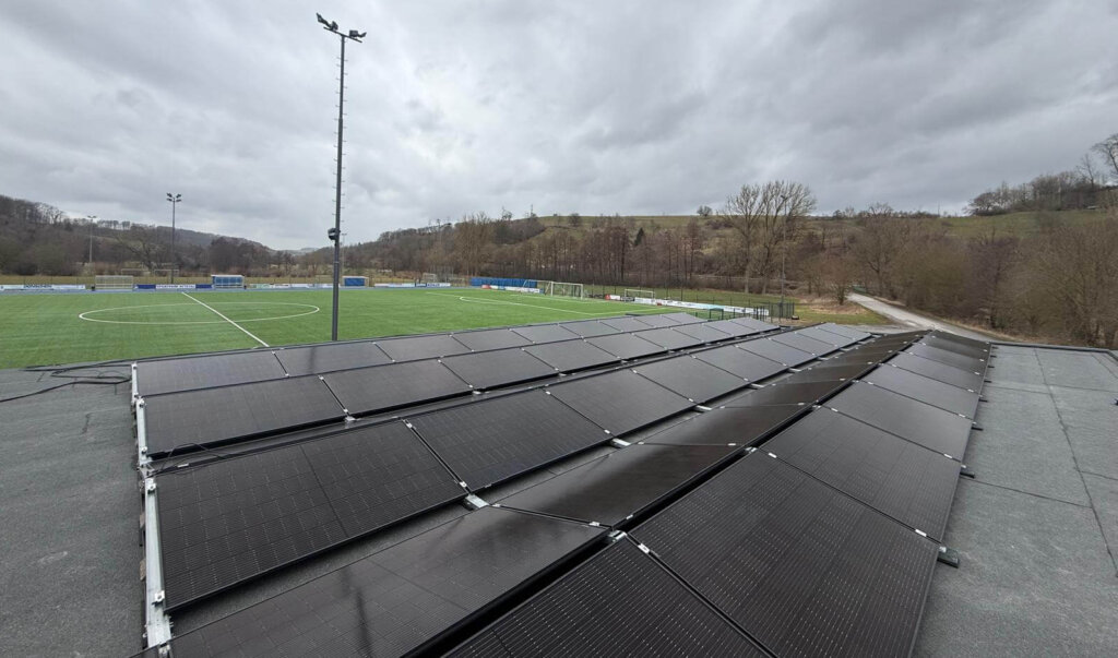 Sportpark Aftetal wird nachhaltig mit Solaranlage ausgestattet