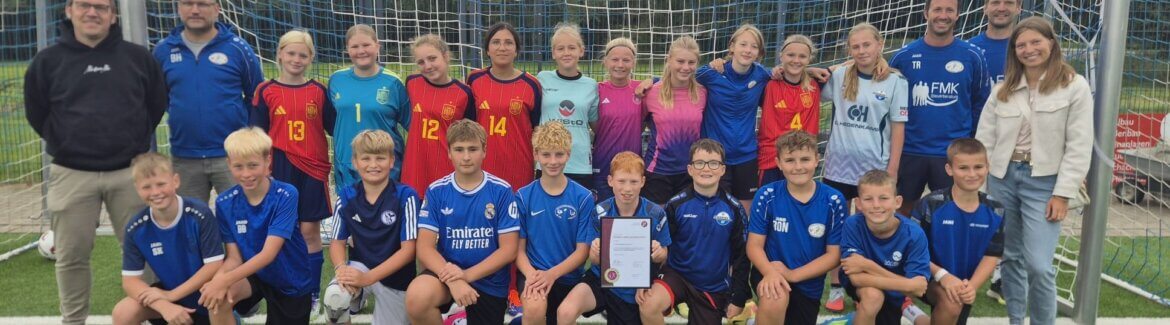 Ausgezeichnet für Kinder- und Jugendsport – Qualitätssiegel für die FSV