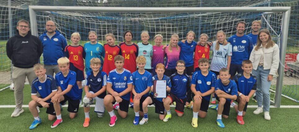 Ausgezeichnet für Kinder- und Jugendsport – Qualitätssiegel für die FSV